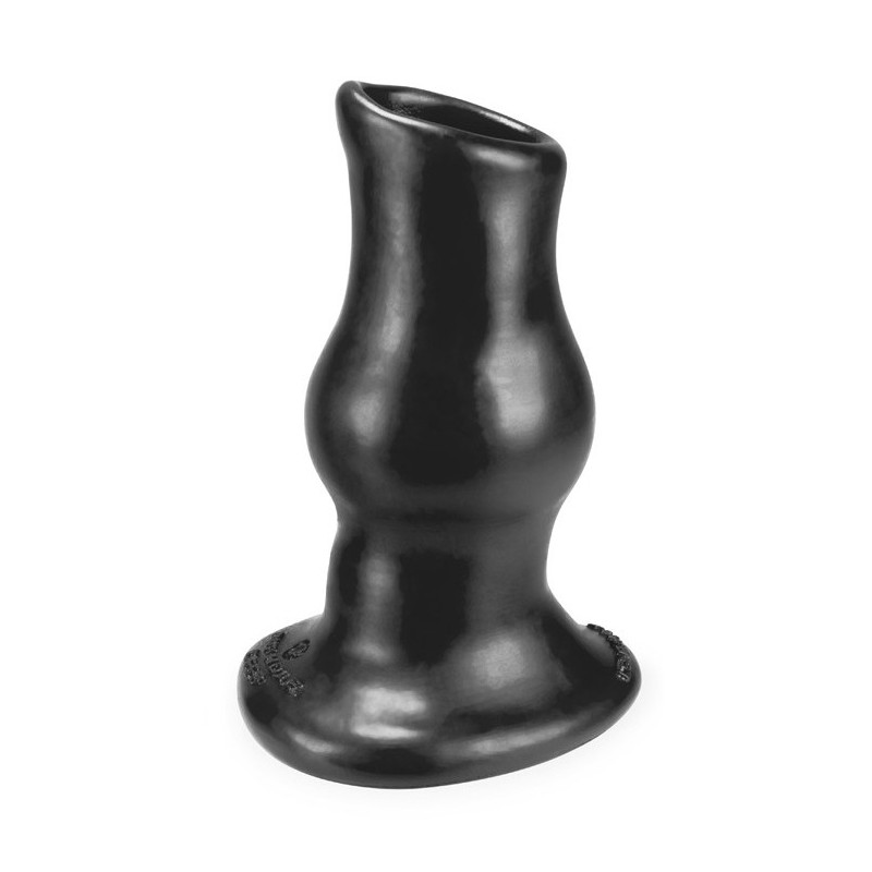 Oxballs Plug Pig-Hole Deep Large 18 x 9cm Noir